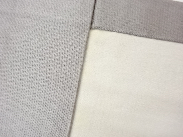  花葉模様織出し開き名古屋帯（額縁仕立て）